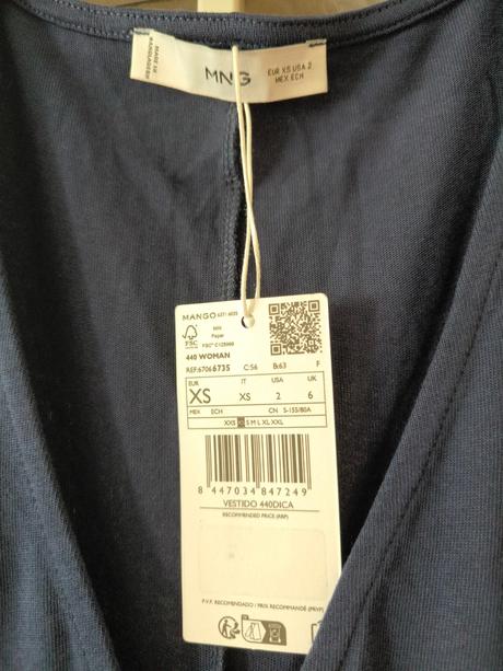 Tmavomodre midi saty mango, mango,s