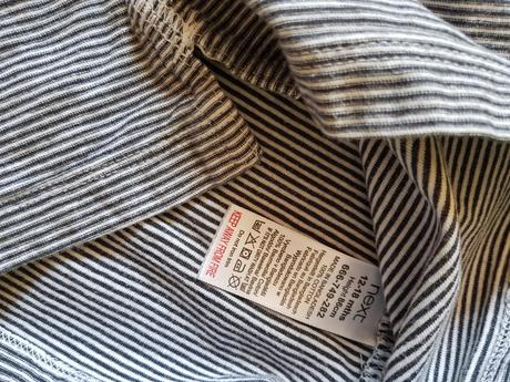 Triko s denim prvkami, next,86