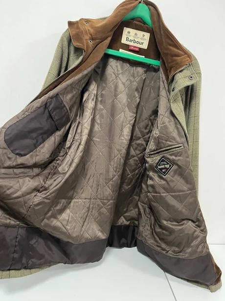Barbour sporting gore-tex tvídová bunda, l