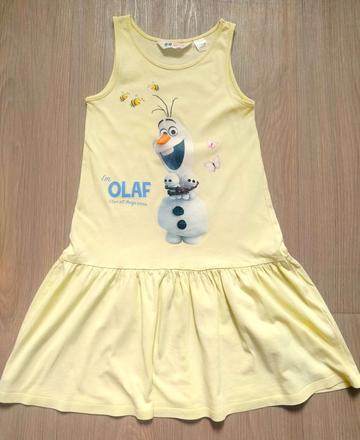 Šaty olaf, h&m,122