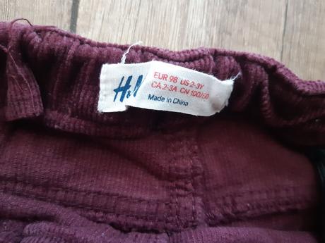 Menčestráky, h&m,98