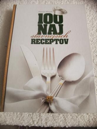 Kniha 100 najslávnejších receptov, 