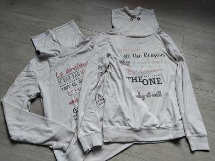 2x mikina s, takko,s