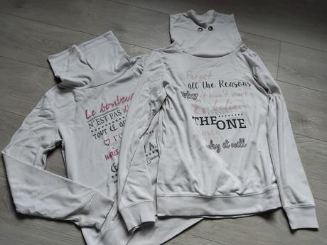 2x mikina s, takko,s