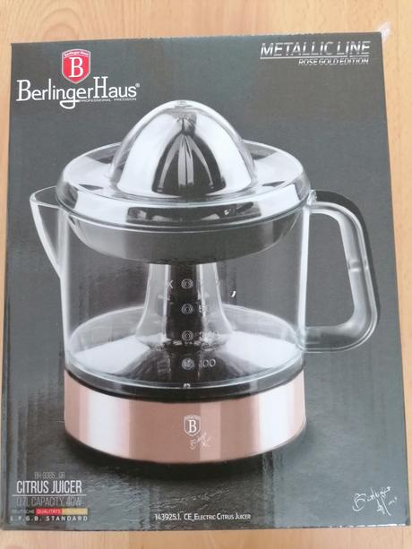 Elektrický odšťavovač berlingerhaus novy, 