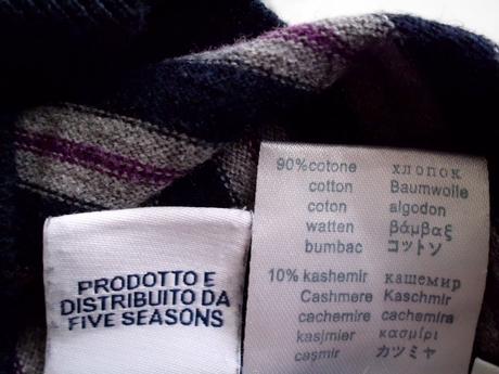 Fred mello pásik svetrík l-xl, xl