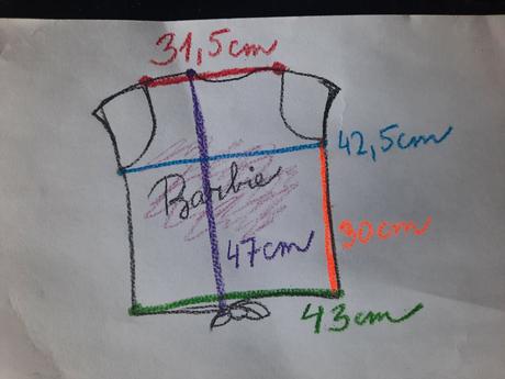 Barbie tričko lesklé s trblietkami 158, primark,158