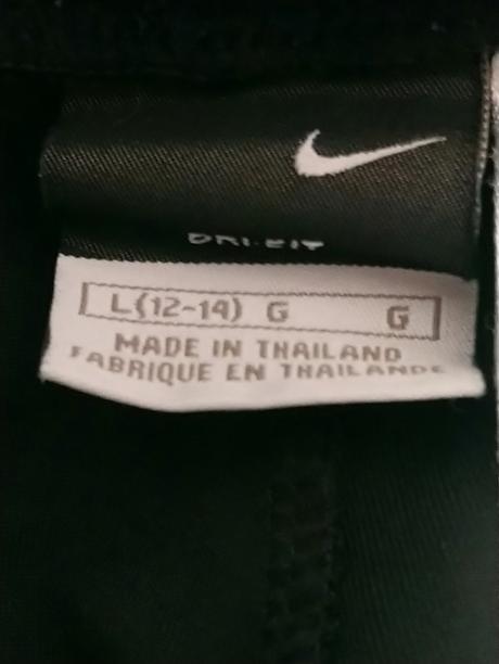 Dámske elastické čierne nohavicové tepláky nike, l, nike,l