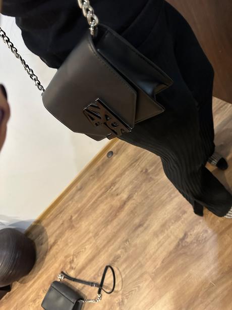 Kožená kabelka karl lagerfeld, karl lagerfeld