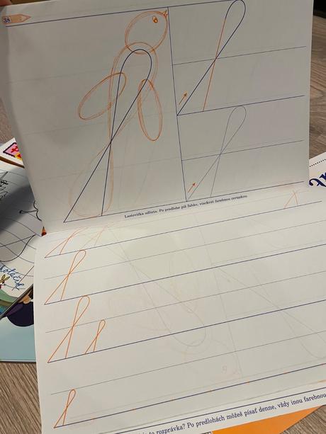 Grafomotorika - pracovné zošity,