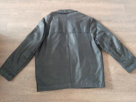 Pánska kožená bunda l-xl, l