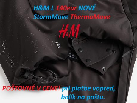 Lyžiarska bunda hm, zimná bunda hm, h&m,l