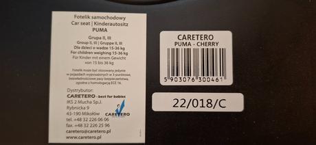 Isofix podsedák puma 15-36 kg pre väčšie deti, 