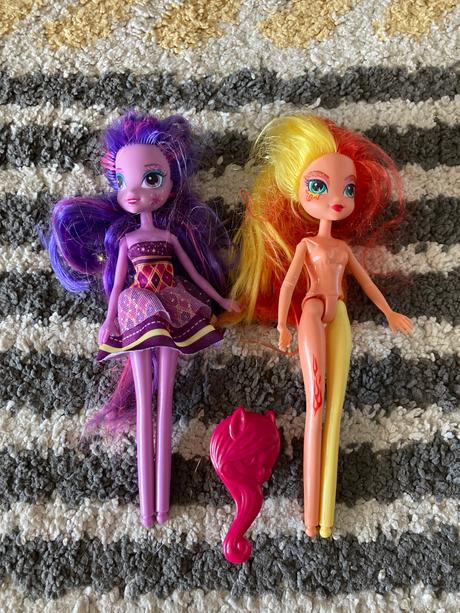 Monster high bábiky a hrebeň, 