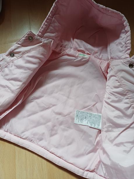 Nádherná bundička v.62/68 3-6mes, benetton,68