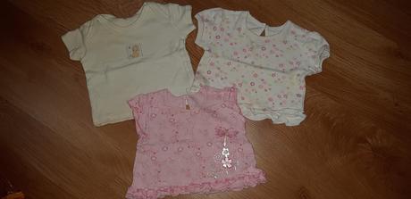 Tričká 3 ks 0-3 m., george,56