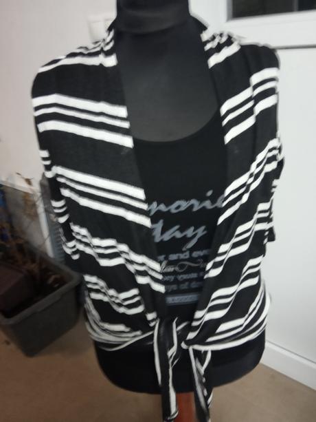 Efekt 2v 1 tielko a svetrik, m