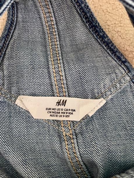 Rifle na traky a tricko, h&m,140