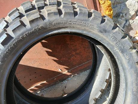 Moto pneumatiky terénne - predné aj zadné,