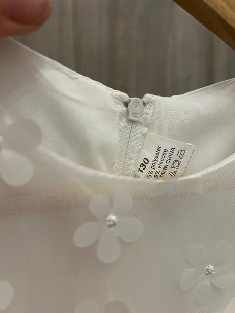 Šaty na 1. sväté prijímanie aj s topánkami, 128