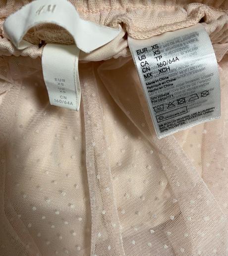 Letná sukňa h&m, h&m,xs