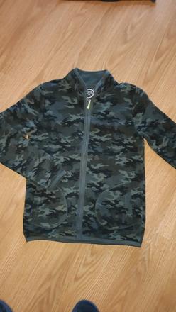 Flesová mikina maškáčový vzor 146, c&a,146