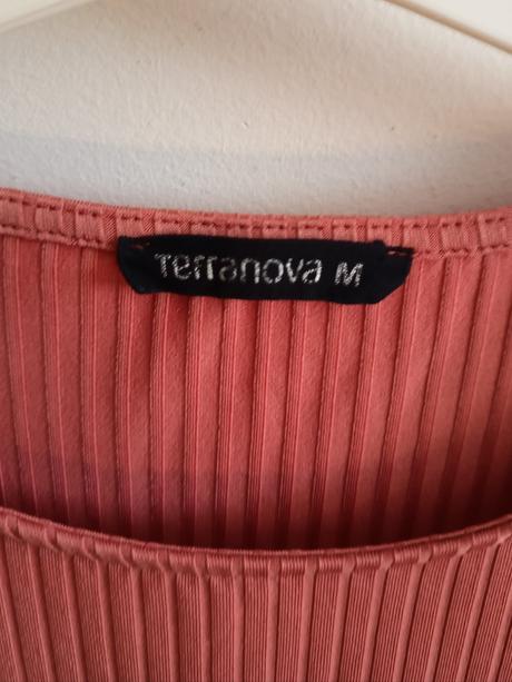 Terranova vrúbkovaný top s rozšírenými rukávmi, terranova,m