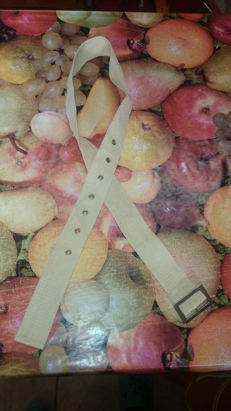 Dámsky textilný opasok, 