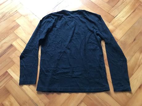 Čierne tričko s dlhým rukávom - hc nové zámky, m