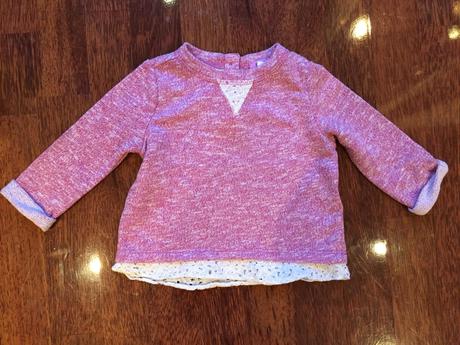 Tmavoružove tričko zn.f&f , f&f,74