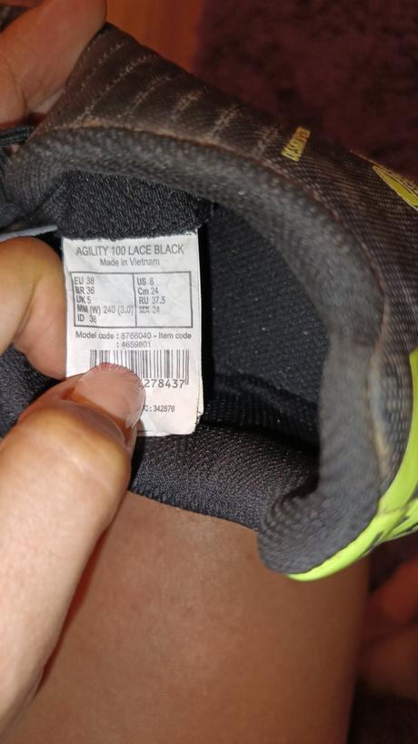 Kopačky veľkosť 38 miním.nosene, 38