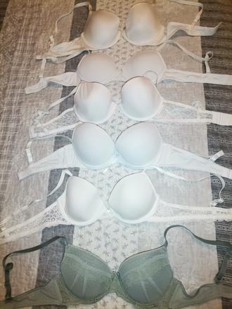 Dámske podprsenky 6ks 75 b, 75b