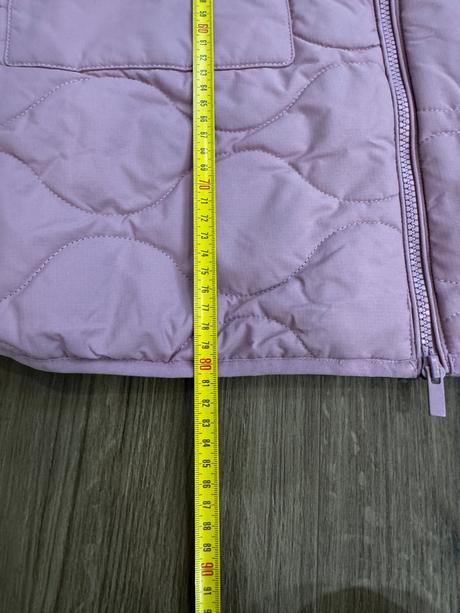 Nová zimná dievcenská bunda, vena s dopor. postou, 164