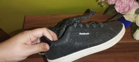 Štýlové trblietavé tenisky, reebok,31