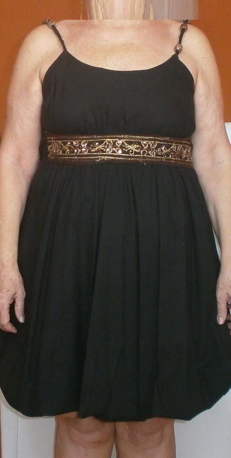 Čierne  letné minišaty, 