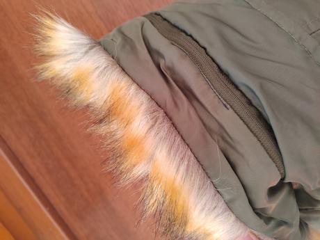 Zimná bunda s kožušinou v.1,5 - 2 r., 92