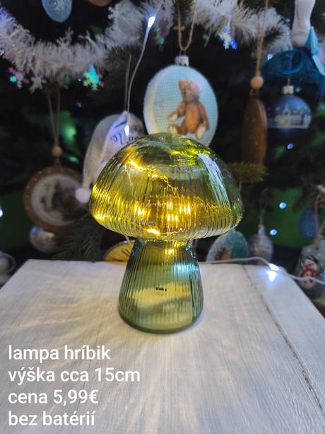 Svetelná lampa hríbik, 