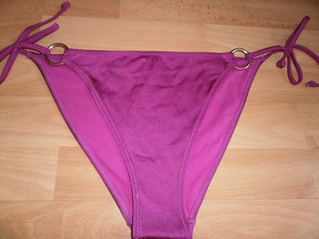 1x oblečené plavky s jemnou výstužou m/38, h&m,38