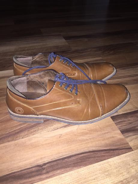 Kožené topánky, baťa,43