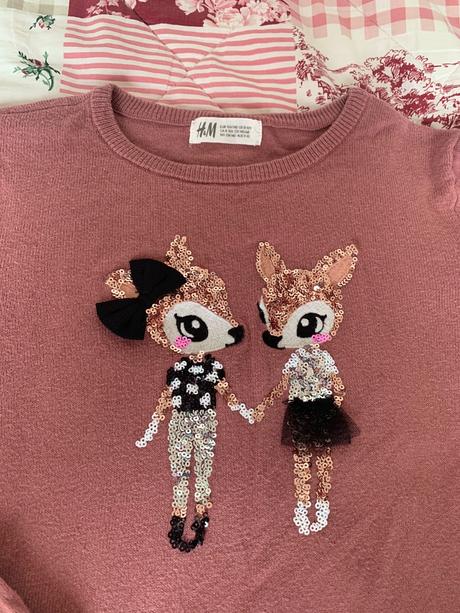 Krasny svetrik, h&m,140