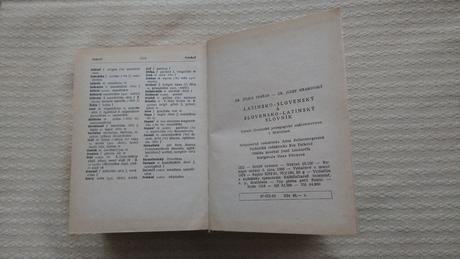 Latin-slov, slov-latin slovník, 