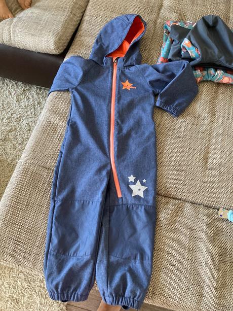 Zimný softshell overal, 104