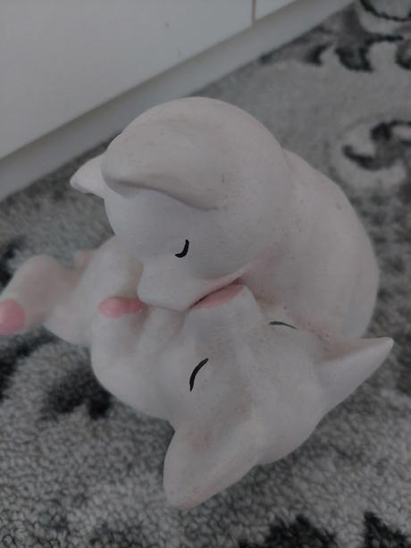 Dekoracia zaľúbené prasiatka,