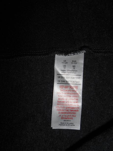 Tričko s otočnými flitrami na 11-12 rokov, 152