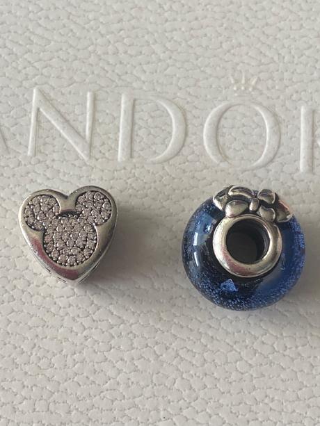 Pandora disney mickey a minnie koralky, pandora