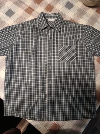 Chlapčenská košeľa kockovana 140, 140