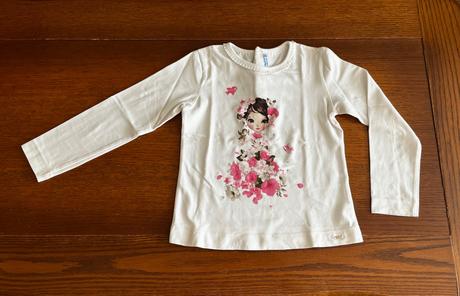 Tričko mayoral s dievčatkom a kvetmi, mayoral,122