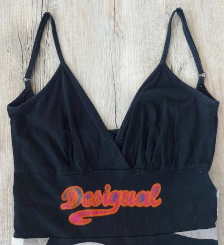 Čierne letné šaty desigual, desigual,xs