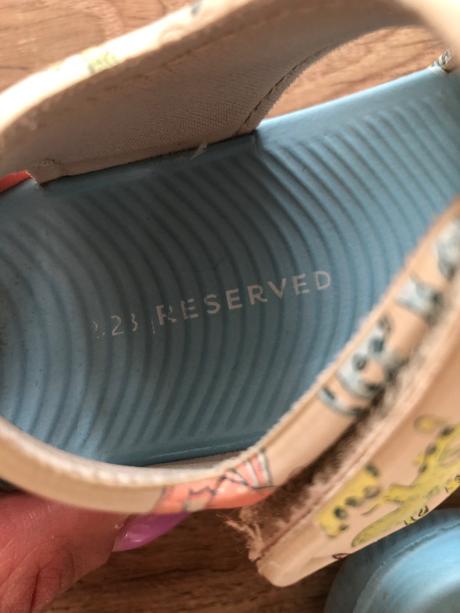 Sandále reserved, reserved,22