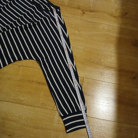 Pásikavé ležérne bavlnené tričko, tchibo,46